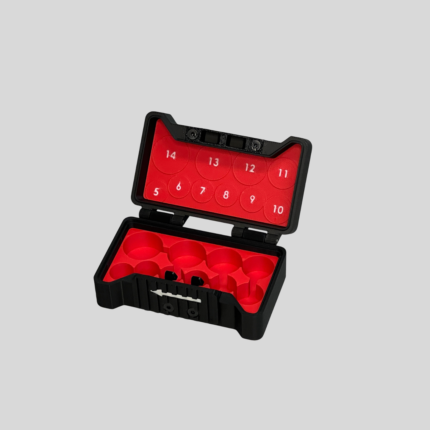 1/4" Compact Socket Case for Metric 10 Piece Set