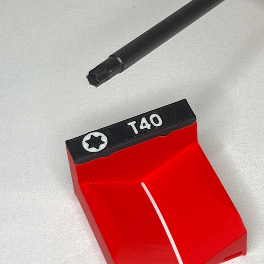 Torx Label for Modular Screwdriver Organizer