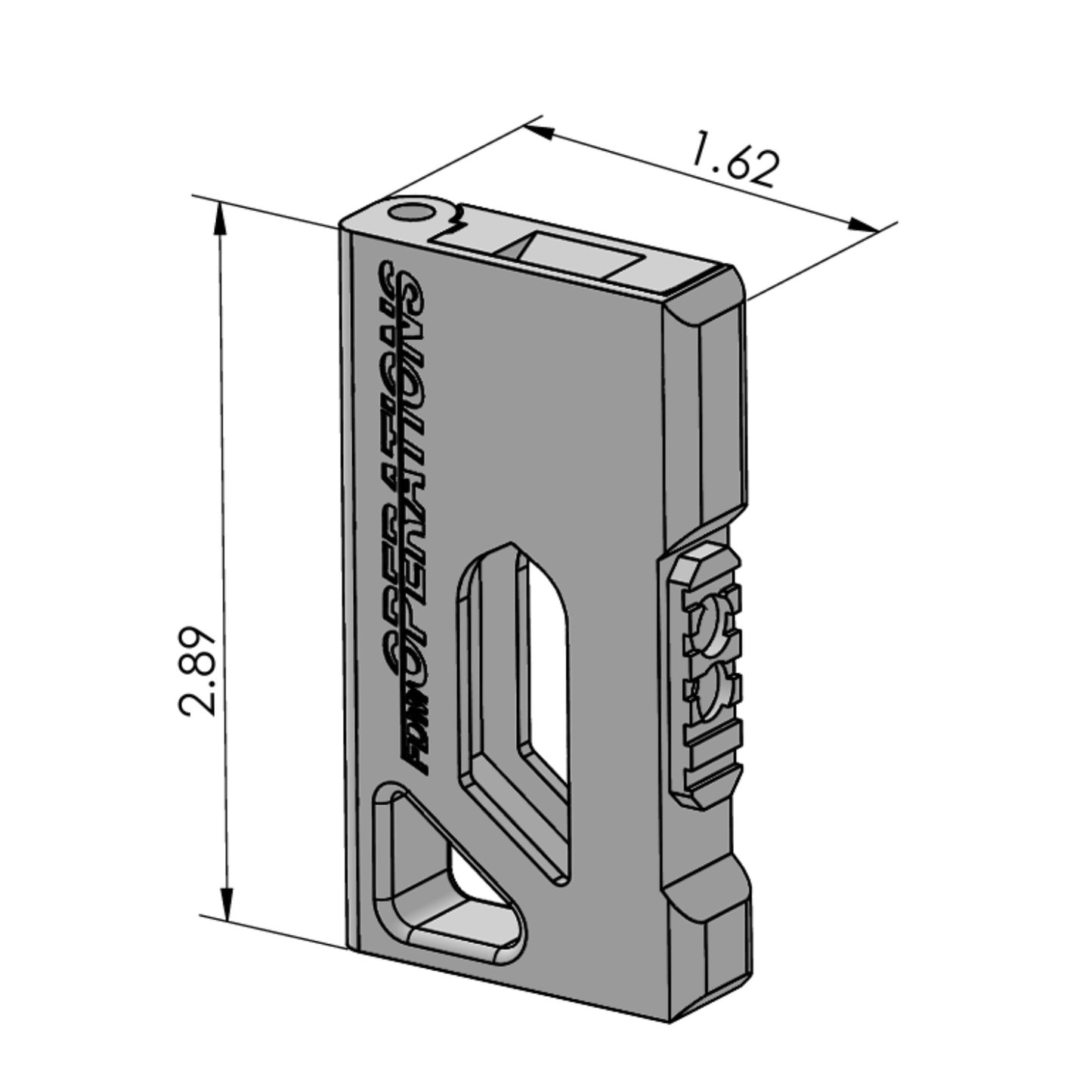 Utility Blade Case | Compact Holder for Utility/Box Cutter Blades
